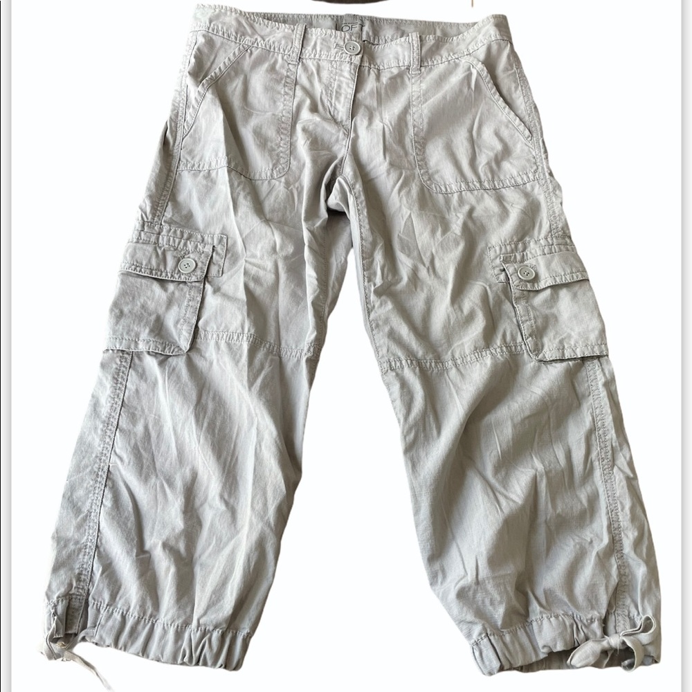 Anne Taylor LOFT | Original Crop Cargo Pant | S 4